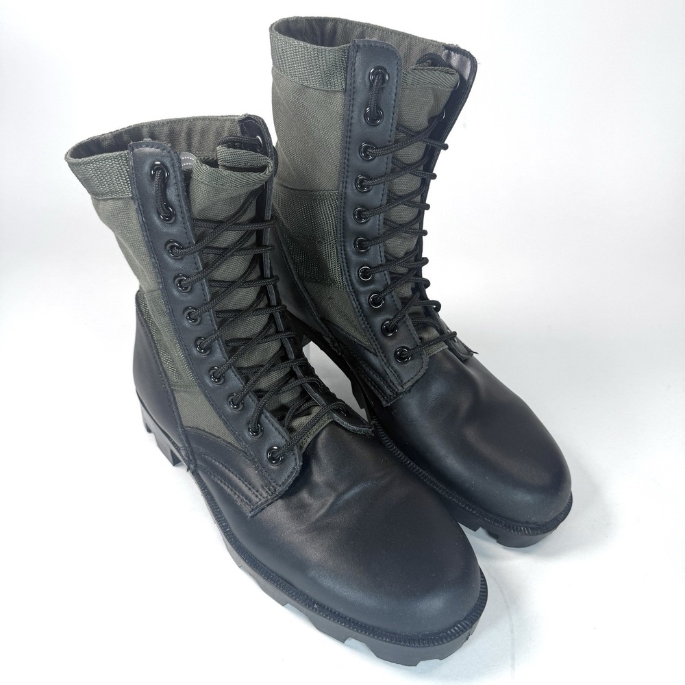 FOX Outdoor Jungle Combat Boots Mens 13 Olive Drab Black Tactical Military